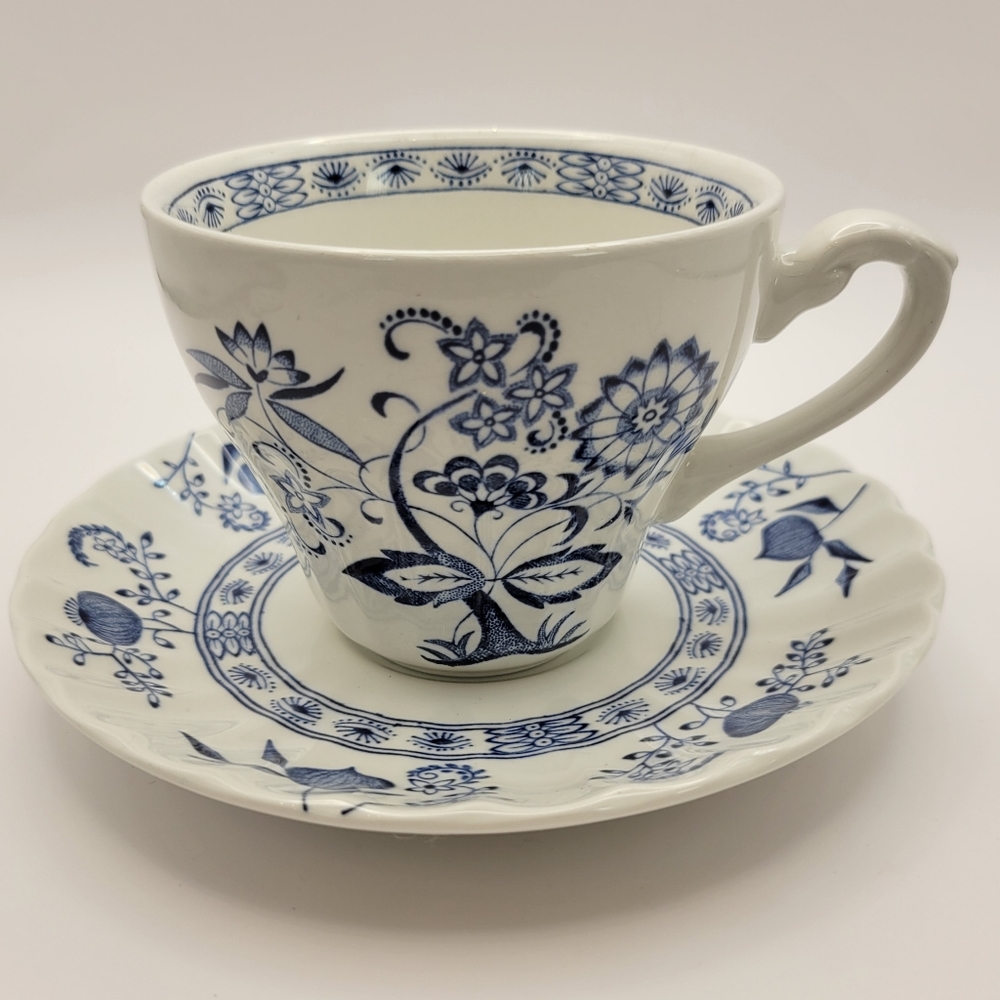 VTG J&G Meakin England Classic Nordic Ironstone. Set of 4. Cups and Saucers. - Picture 2 of 7